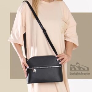 کیف زنانه پاسپورتی دوخانه